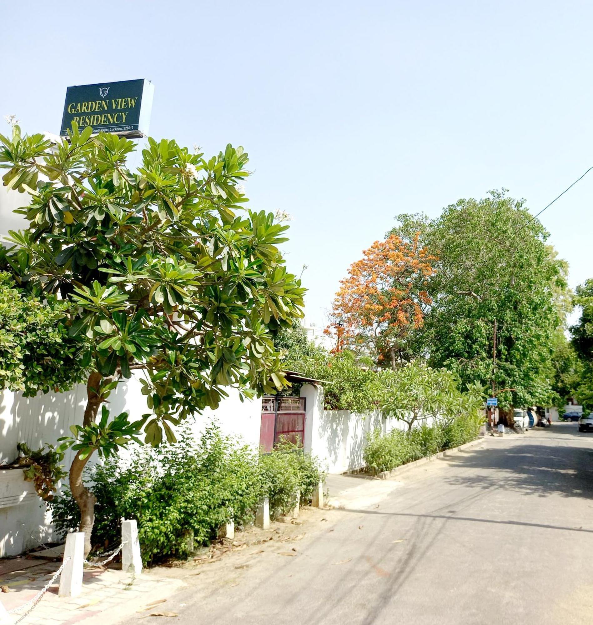 Garden View Residency Bed & Breakfast Lucknow Exterior photo